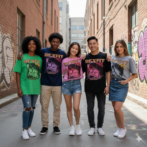 <b>Cropped</b> Relaxed Fit T Shirts Customized Screen Printing Logo Customer Most Demands Solid Colors <b>Top</b> Manufacturer T Shirts - Product Image 4