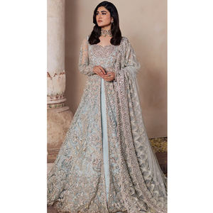 FASHIONISTA INTERNATIONAL - Salwar Kameez Informal de Estilo Indio y Pakistaní, Vestido de Fiesta Pakistaní, Traje de Algodón para Mujer, Listo para Usar - Product Image 5