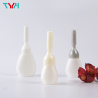 Flacon compte-gouttes en plastique pour ampoules cosmétiques, sérum, lotion, masque facial et shampoing - Écologique et recyclable - Capacité de 3 ml à 11 ml