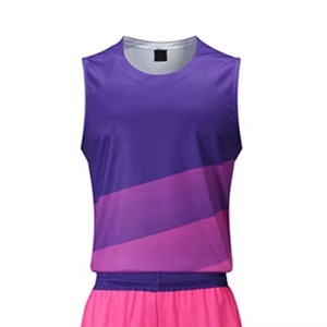 Uniformes de Baloncesto Unisex de Primera Calidad, Ligeros, Tallas Grandes, Personalizables, Último Diseño, Secado Rápido, Transpirables, Conjunto sin Mangas - Product Image 4