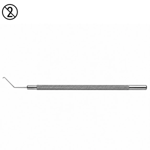 Cuchilla Quirúrgica Oftálmica Desechable de Alta Calidad Crandall Nagahara, Instrumento Quirúrgico de Acero Inoxidable de Precisión - Product Image 1