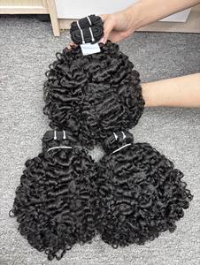 VQHAIR Extensions de cheveux bruts vietnamiens à double tirage Top Birman Curly Style Prix compétitif Extensions de cheveux humains en gros - Product Image 3