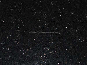 หินแกรนิตสีดำของกาแลคซี-การออกแบบที่ทันสมัยของอินเดียหินสีดำจุดทองสำหรับพื้นกลางแจ้งแผ่นครัวเคาน์เตอร์ - Product Image 3