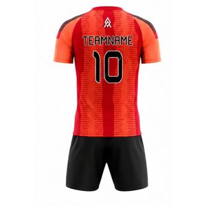 Conjunto de Camiseta y Pantalones Cortos de Fútbol Premium, Ofrece Ajuste Flexible, Tela Transpirable y Excelente Comodidad de Juego, Servicio OEM - Product Image 6