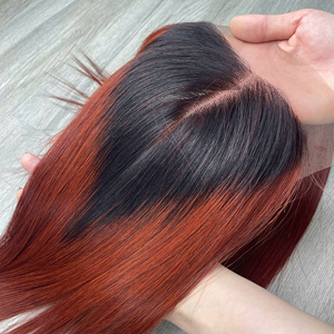 High Quality 100% Virgin Vietnamese for Ombre <b>Chestnut</b> Bone Straight Super Double Drawn Human Hair Extensions Factory Priced - Product Image 6