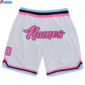 Nuevos Pantalones Cortos Deportivos Vintage para Hombre, Transpirables, con Bordado, Retro, Lisos, de Doble Malla, Personalizados, para Baloncesto - Product Image 3