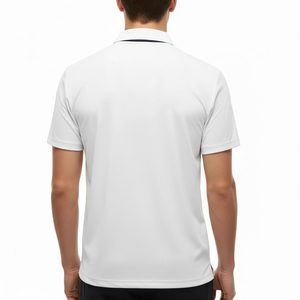 Polo en coton pour homme 210 GSM, décontracté, respirant, séchage rapide, anti-plis, usage quotidien, service OEM/ODM - Product Image 3