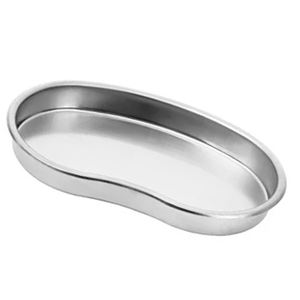 Plateaux médicaux et chirurgicaux en acier inoxydable 201, plateau pour instruments dentaires, couvercle de plateau pour bébé, manuel - Product Image 4