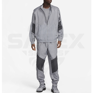 Conjunto de Chaqueta Cortavientos y Pantalones Cortos Unisex de Diseño Personalizado, Traje Deportivo de Nailon - Product Image 2