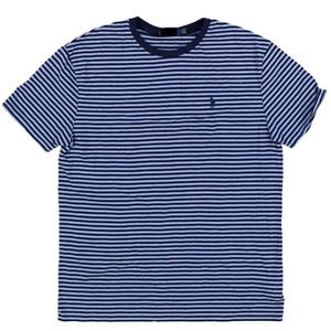 Camiseta Personalizada al por Mayor para Hombre, 100% Algodón Orgánico, Estilo Marinero, Corte Regular, Cuello Redondo, Ecológica, a Rayas, Transpirable - Product Image 5