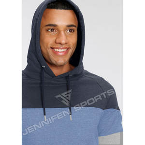 Vente en gros de sweats à capuche d'hiver pour hommes, unis, multicolores, style streetwear, avec logo brodé personnalisé, en coton molletonné respirant et à séchage rapide - Product Image 4