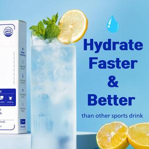 LINGTEA Boisson Électrolytique Originale Hydratante Saveur Citron en Sachets de Poudre 11,4g (40kcal)*10 Boîtes Fabriquée en Corée - Product Image 4