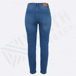 New Elastic Waist Stretch Denim Solid Plus Size Breathable Quick-Dry Summer Eco-Friendly High Quality Vintage Washed <b>Cargo</b> <b>Pants</b> - Product Image 3