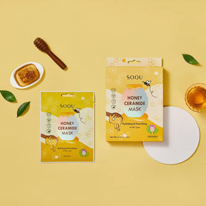 Mascarilla de Miel (5/CAJA) SOQU MASCARILLA HIDRATANTE Y NUTRITIVA DE MIEL Y CERAMIDA _K beauty - Product Image 3