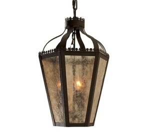 Modern Indoor Outdoor Hanging Lantern <b>Light</b> Metal Frame For Restaurants <b>Bars</b> And Hotels - Product Image 3