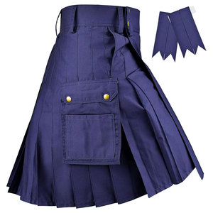 Kilts Utilitarios Escoceses para Hombre, Trajes Tradicionales al por Mayor con Bolsillos Cargo 2026 - Product Image 1