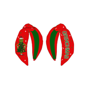 Accessoire de mode tendance pour femme, fait main, avec perles en forme d'arbre de Noël, pour les fêtes, accessoire de cheveux, design perlé personnalisé et tendance - Product Image 4