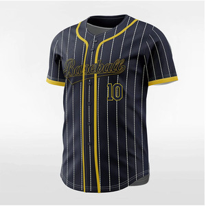 Camisetas de Béisbol Personalizadas de Alta Calidad, Diseño Único, Nuevo Estilo, Transpirables y Disponibles en Diferentes Tallas - Product Image 4