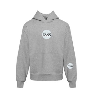 Sweat à capuche épais 10 oz (330 g) en mélange coton/polyester, molleton 3 fils, filé à l'anneau, brodé - Product Image 6