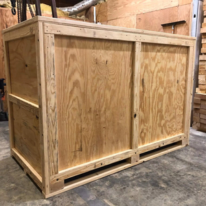Cajas de madera sólidas y duraderas personalizadas al por mayor, contrachapado ecológico para el envío de mercancías, certificado IPPC, tamaño personalizado - Product Image 1