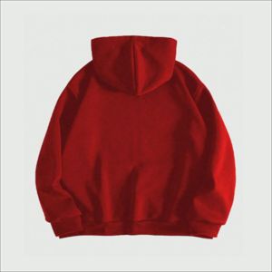 Sweat-shirt à capuche zippé surdimensionné en coton épais, brodé, style streetwear, écologique, haute qualité, vente en gros - Product Image 2