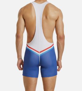 ชุดซิงเกิลต์มวยปล้ำ MMA ยอดนิยม ราคาถูก พิมพ์ลายแบบ Sublimation สำหรับผู้ชาย แบบ Low Cut ชุดซิงเกิลต์มวยปล้ำแบบกำหนดเองสำหรับเยาวชน ชุดยกน้ำหนักสำหรับขาย - Product Image 2