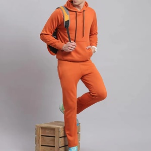 Ensemble survêtement homme hiver de haute qualité : pantalon de jogging ample et sweat à capuche surdimensionné personnalisé en molleton épais - Product Image 5