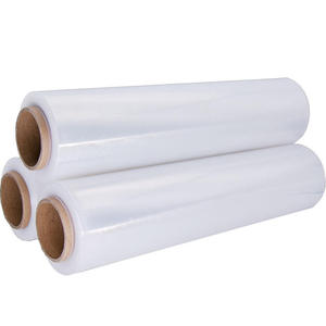 Film étirable transparent en LLDPE pour palettes, résistant à la graisse, qualité industrielle, haute résistance à la traction pour l'emballage - Product Image 1