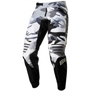 Pantalon de motocross MX en Cordura, style racing, pour ATV, tout-terrain, anti-vent, séchage rapide, respirant, unisexe, impression personnalisée - Product Image 1