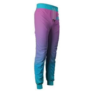 Men's Gradient Color Sweatpants Elastic Waist Drawstring Casual Joggers Sublimation Print Spandex Polyester Breathable Autumn - Product Image 2