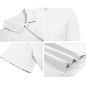 Camiseta Polo de Manga Larga para Hombre, Algodón y Poliéster, Casual, con Bolsillo en el Pecho, Logotipo Personalizado, OEM, ODM, Venta al Por Mayor - Product Image 6