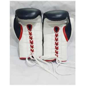 Guantes de Boxeo de Diseño Personalizado de Alta Calidad, Guantes de Boxeo de Piel Auténtica para Entrenamiento y Combate, con Cordones - Product Image 5