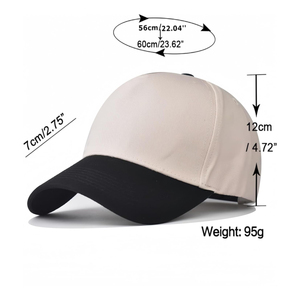Gorra Trucker Unisex de 6 Paneles, Color Sólido, Visera en Contraste, Ajustable, Casual, para Adultos, Tela Twill, 100% Poliéster, Bloques de Color - Product Image 6