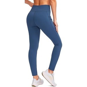 Conjunto de Leggings y Shorts de Yoga de Cintura Alta Elástica para Mujer, Tallas Grandes, Efecto Levanta Glúteos, Spandex/Poliéster, Estampado, 300g, Alta Calidad, Deportivo - Product Image 4