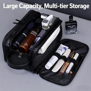 Bolsas de cosméticos lavables de la mejor calidad, ligeras, duraderas, compactas, con compartimentos, estuches de aseo, bolsas de maquillaje en venta. - Product Image 4