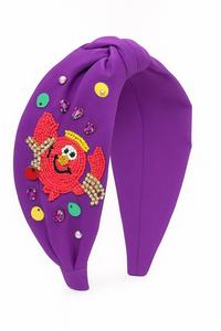 <b>Teacher</b> Day Special Handmade Embroidery Seed Beaded Hair Band For Parties Festive <b>Gifting</b> Decorative Headband Hair Accessories - Product Image 5