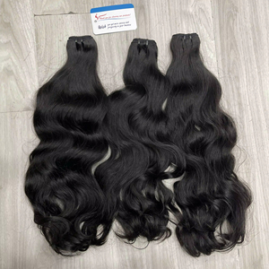 Meilleures ventes 2026 : Lots de cheveux bruts doublement étirés, 100% cuticules alignées, cheveux ondulés bruts non traités, sans nœuds, entretien optimal - Product Image 1