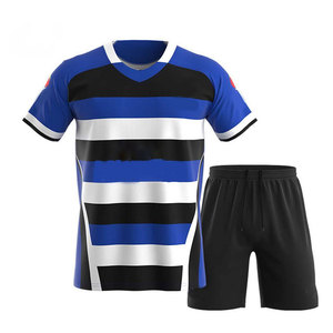 Maillot de rugby premium en tissu mesh polyester respirant – Tenue d'entraînement de haute qualité pour équipes sportives - Product Image 1