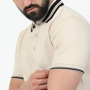 เสื้อเชิ้ตผู้ชายไซส์ใหญ่คุณภาพสูง 180 กรัม ปักลาย ถักทอ กันยับ สวมใส่สบาย มีกระเป๋าเสื้อ แขนสั้น พร้อมโลโก้ด้านหน้า - Product Image 6