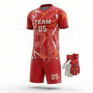 Uniformes de Fútbol al Por Mayor, Hechos en Pakistán, de Alta Calidad, 100% Poliéster Transpirable, Conjuntos de Uniformes de Fútbol sin Mangas con Calcetines - Product Image 4