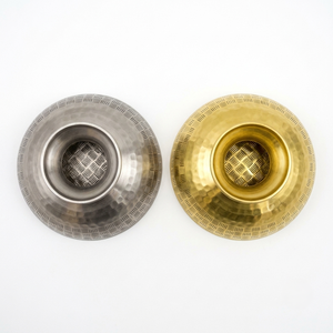 Texture S.Steel bols de service martelés en laiton Antique/argent couleur Antique Offre Spéciale incroyable bol de vaisselle de service de haute qualité - Product Image 5