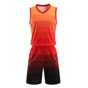 High Quality Customized Men's Basketball Uniform Top Plus Size Breathable Quick Dry Eco-friendly - Product Image 2