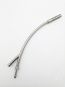 Premium Finesterer Suction Tube – Medical Grade Stainless Steel Surgical <b>Instrument</b> - Product Image 3