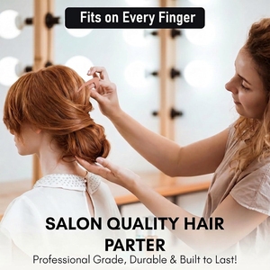 Herramienta de separación de cabello para salón con diseño de dedo fácil de usar para una separación y seccionamiento precisos del cabello - Product Image 5