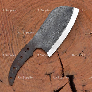 UA Supplies - Cuchillas de Acero al Carbono de Alta Calidad para Fabricación de Cuchillos de Cocina, Forjadas a Medida, con Punta Caída y Espiga Completa, 11 Pulgadas de Longitud Total, Grado DIY - Product Image 2