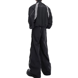 Wholesale Custom Logo Men's Winter Sportswear Set 2-Piece Hooded Windbreaker Tracksuit Printed <b>Jogging</b> <b>Suits</b> with Private Label - Product Image 6