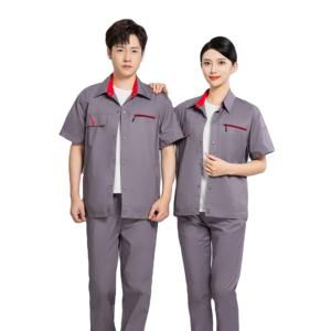 Camisas de Trabajo Ligeras para Verano, Tejido que Absorbe la Humedad, para Personal de Mantenimiento Técnico y Servicio, Uniforme Industrial - Product Image 1