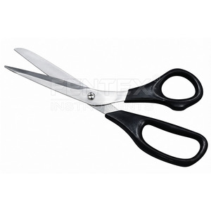 Ciseaux à tissu multi-usages de qualité industrielle FENTEX, poignée ergonomique en plastique, lames en acier inoxydable à bords lisses, 7'', 8'', 10'' - Product Image 1
