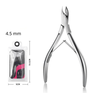 Professional Cuticle Nipper Stainless Steel 3 To 7mm Blade Tip Double Spring Cuticle Nipper - Product Image 1