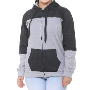 Prix de gros – Nouveaux modèles de sweats à capuche zippés pour femmes, pour usage extérieur, style mode - Product Image 1